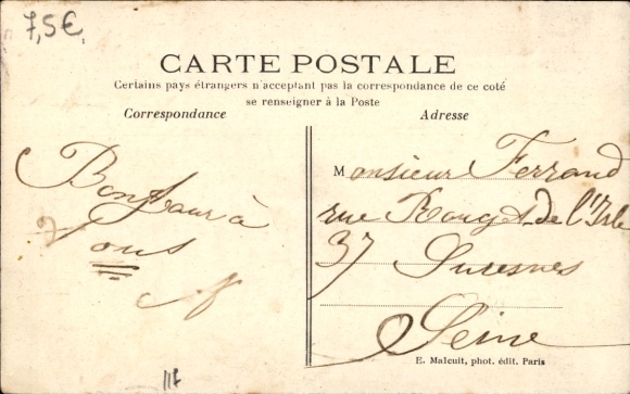 Postcard Montrouge Hauts de Seine, Place de la République Le Kiosque à Musique
