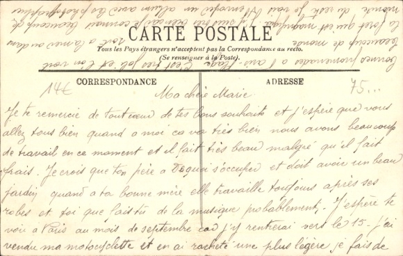 Postcard Le Touquet Paris Plage Pas de Calais, tram stop, Rue de Paris