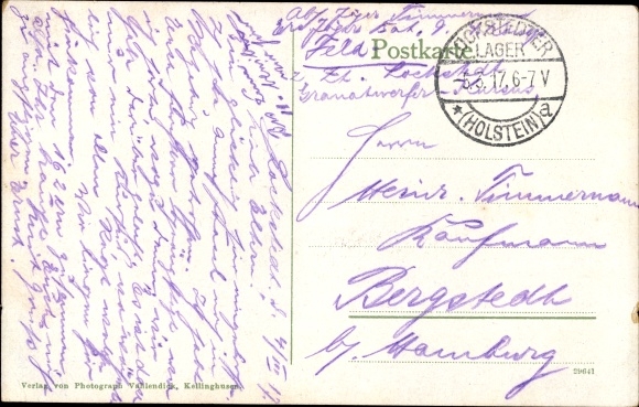 PC Lockstedt in Holstein, Lockstedt camp, camp road, marching soldiers