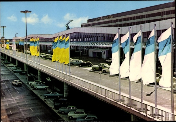 Ak Flughafen Frankfurt am Main, Flughafen