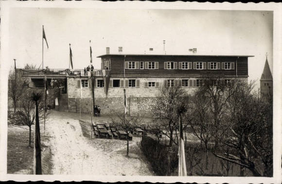 Postcard Zwingenberg on the Bergstraße in Hesse, youth hostel