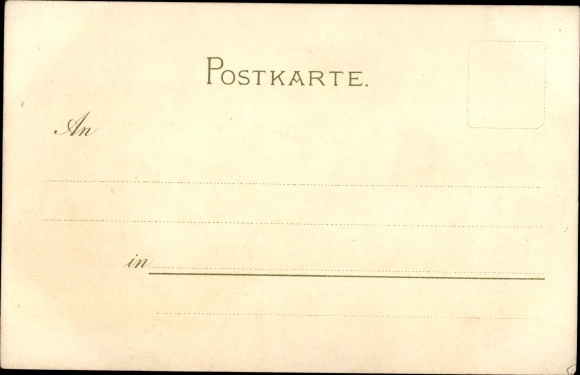 Kunstenaar litho Otto Hammel, Arnstadt, vrouwen bij de fontein