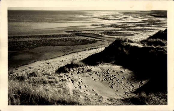 Ak Nordseebad Lijst op Sylt, duinen, strand, zee