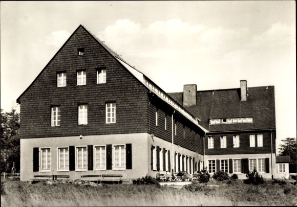 Postcard Seiffen Ore Mountains, FDGB convalescent home Berghof