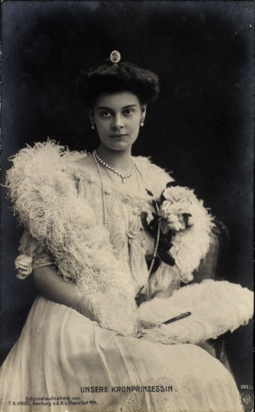 Ak Kronprinzessin Cecilie von Preußen, NPG 266 47