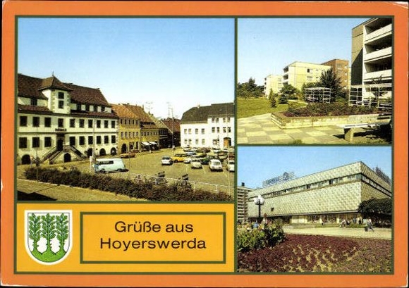 13 old PC Hoyerswerda in Upper Lusatia, various views