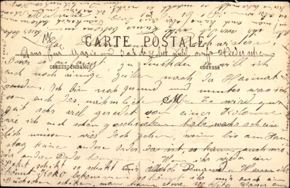 Postcard Ben Gardane Tunesien, Spahis Camp