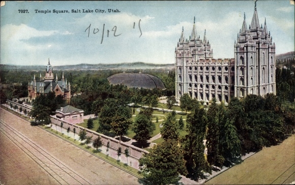 Ak Salt Lake City Utah, VS, Temple Square