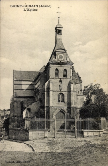 PC Saint Gobain Aisne, Vue de l'Église
