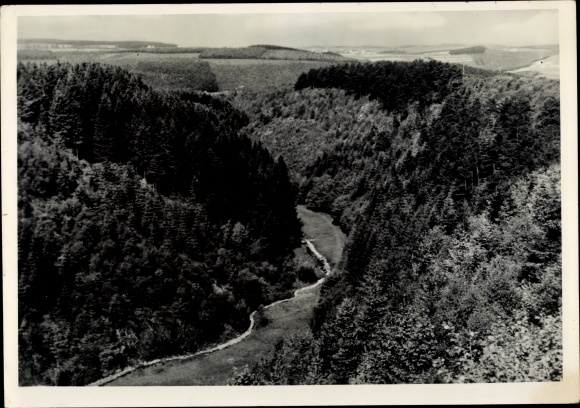 Postcard Elkenroth in the Westerwald, The romantic Elbbachtal