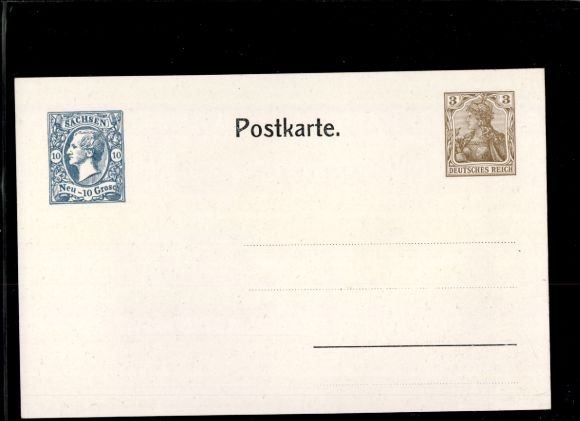 Postwaardestuk Ak PP 23 C9 011, 20e Duitse Filatelistendag 1908