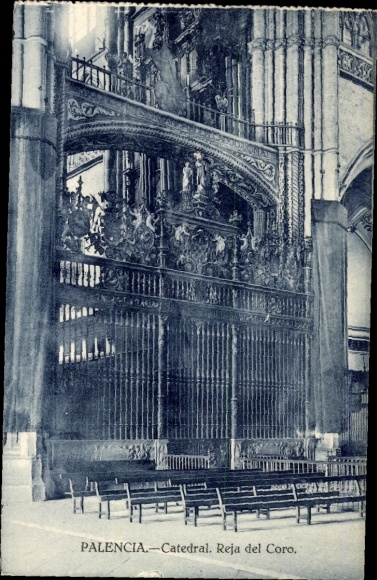 KP Palencia Kastylia i Leon, Katedra Reja del Coro, ławki