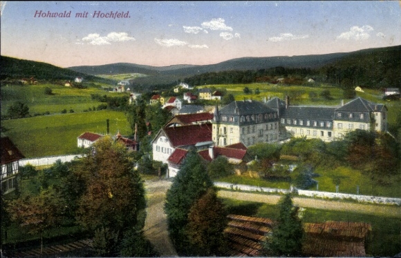 Ansichtkaart Le Hohwald Alsace Bas Rhin, algemeen beeld, Hochfeld