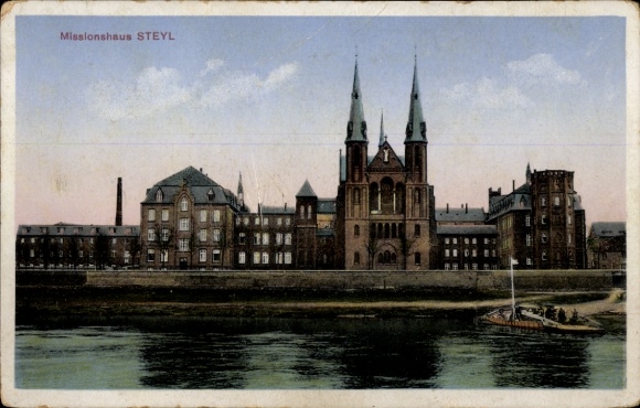 Postcard Steyl Venlo Limburg Netherlands, Mission House