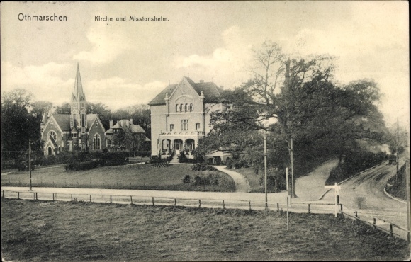 PC Hamburg Altona Othmarschen, church, mission home
