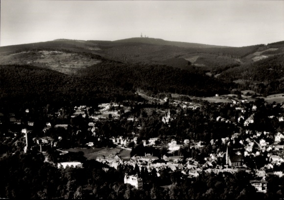 Postcard Königstein im Taunus, climatic health resort, view of Königstein and surroundings