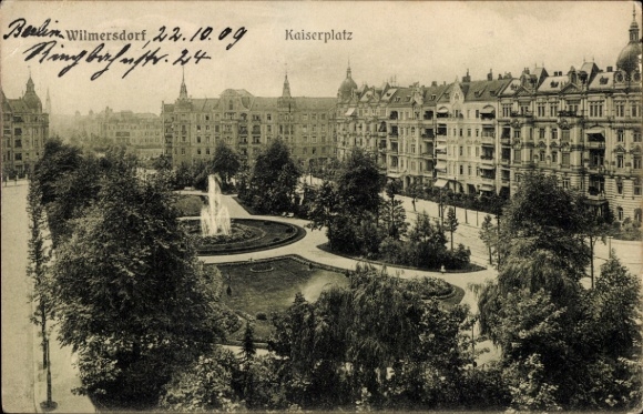 Ak Berlin Wilmersdorf, Kaiserplatz