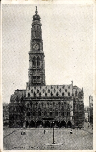 Ak Arras Pas de Calais, L'Hôtel de Ville