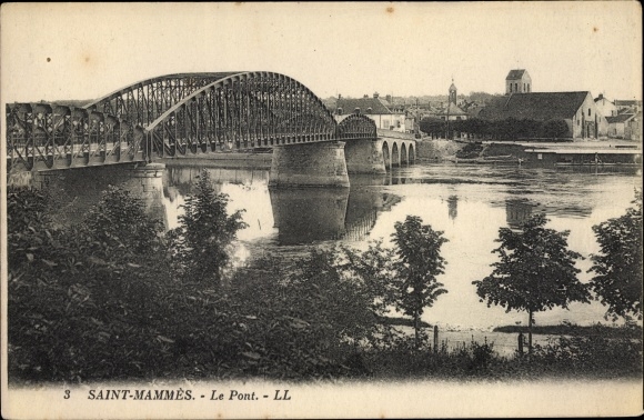 KP Saint Mammes Seine et Marne, Le pont