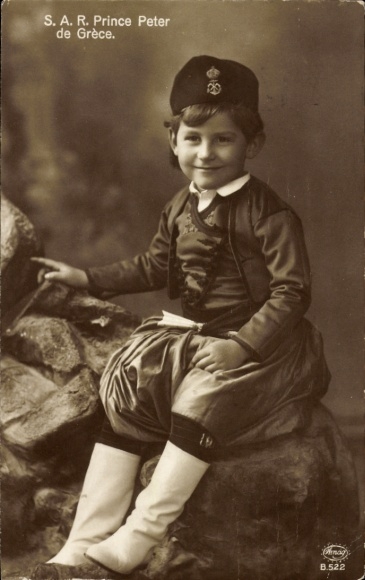 PC SAR Prince Peter de Grece, prince, nobility Greece, Amag B 522