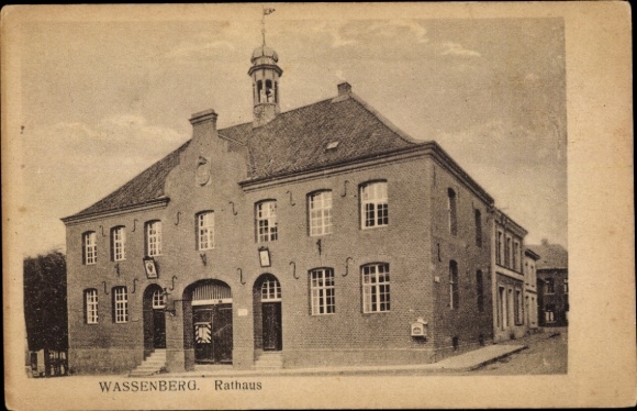 Ak Wassenberg im Kreis Heinsberg, Rathaus