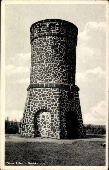 Ak Daun in der Eifel, Dronketurm