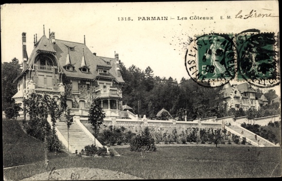Ak Parmain Val-d’Oise, Les Coteaux