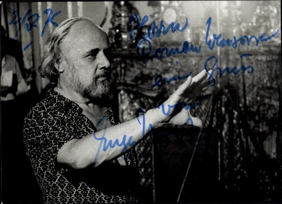 KP aktor Eugen York, scena filmowa, autograf