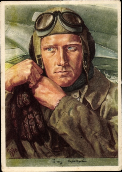 Artist PC Willrich, Wolfgang, reconnaissance pilot, VDA