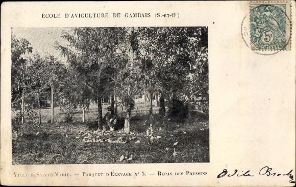 Ak Gambais Yvelines, Ecole d'Agriculture