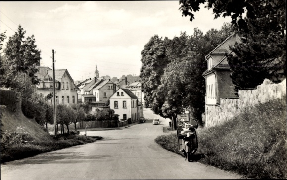 Ak Tanna in Thüringen, Koskauer Straße