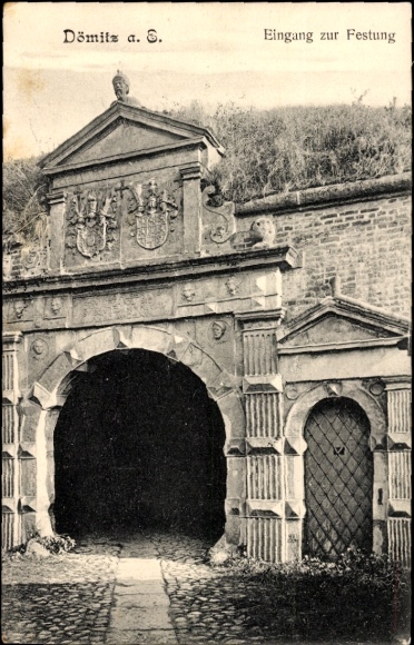 Postcard Dömitz on the Elbe Mecklenburg, Fortress