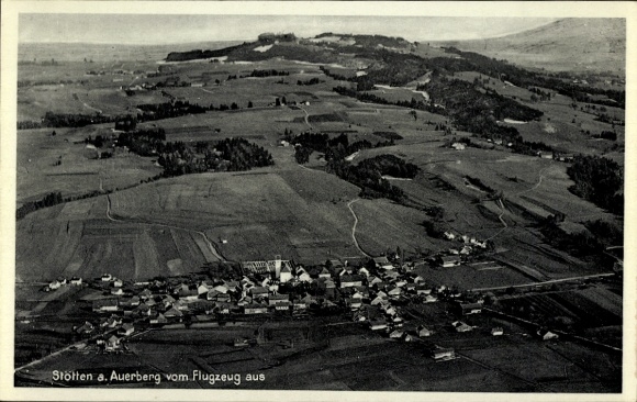 KP Stötten am Auerberg Allgäu, zdjęcie lotnicze