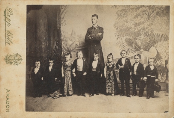 Cabinet photo Arad Romania, The Lilliputians of Aradon