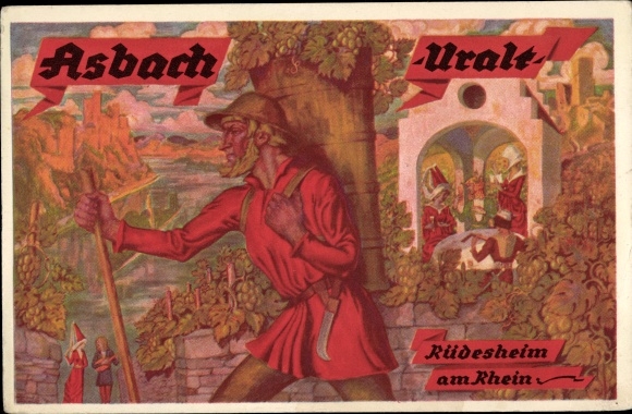 Artist PC Rüdesheim am Rhein, Asbach Uralt, brandy