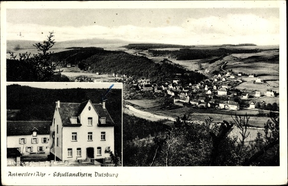 PC Antweiler an der Ahr, school camp in Duisburg, panorama