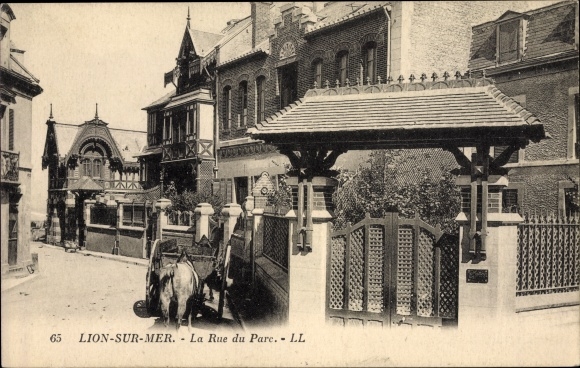 KP Lion sur Mer Calvados, La Rue du Parc