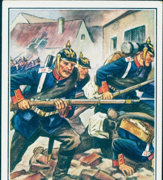 Collective picture The Imperial Army and its tradition, picture 180 Old Army, Inf. Rgt. Bremen 75, 1870
