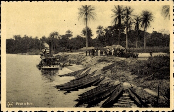 PC Africa, Poste à bois, steamer