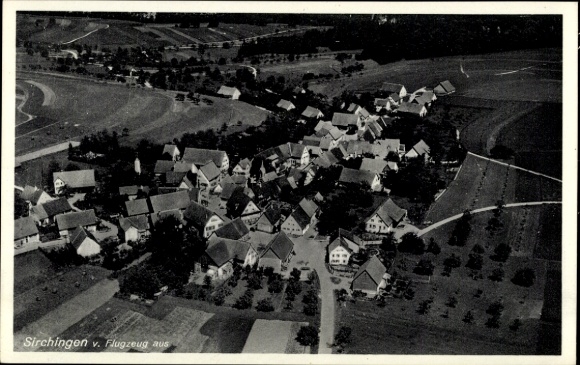 Postcard Sirchingen Bad Urach in the Swabian Alb