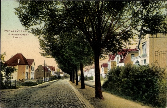 PC Hamburg North Fuhlsbüttel, Hummelsbütteler Landstrasse, houses