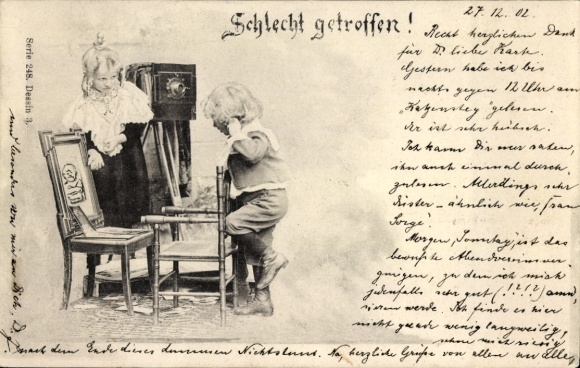 Chromo-Litho Badly shot, children as photographers