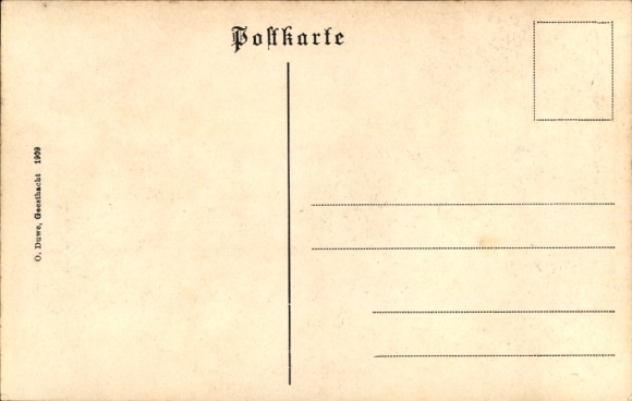 Postcard Geesthacht on the Elbe, forest path