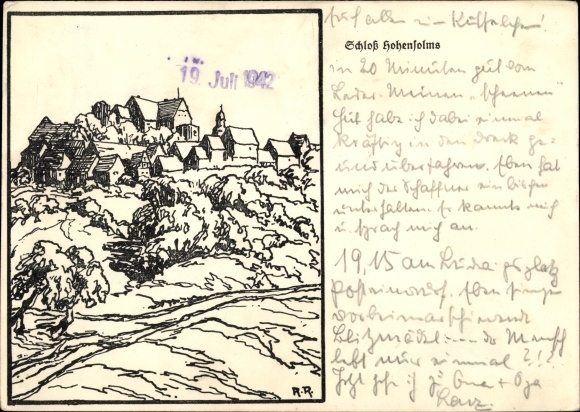 Artist PC Hohensolms Hohenahr in Hessen, castle