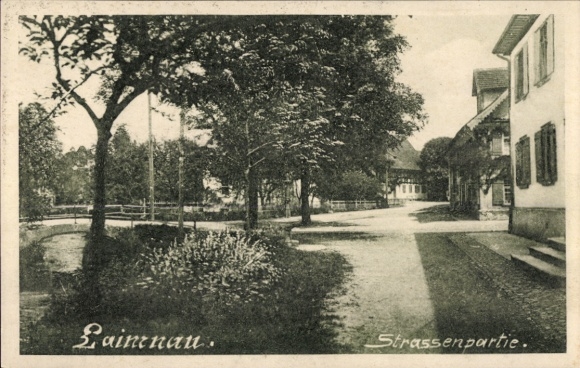 Ak Laimnau Tettnang in Württemberg, Straße, Brücke