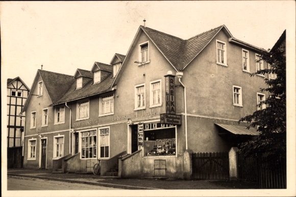Photo Postcard Altenkirchen in the Westerwald? Adolf Hainbach commercial building, Rheika, grocery, drugstore