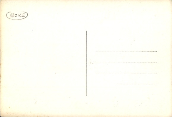 Postcard Croix de Berny 1917, boxing match, KO of Millandri, Colle Velox