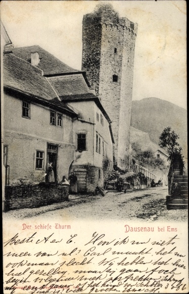 KP Dausenau Nadrenia-Palatynat, Krzywa Wieża