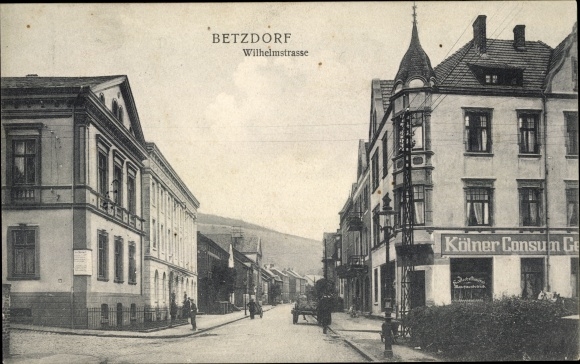 PC Betzdorf an der Sieg, Wilhelmstrasse, Cologne Consum Genossenschaft