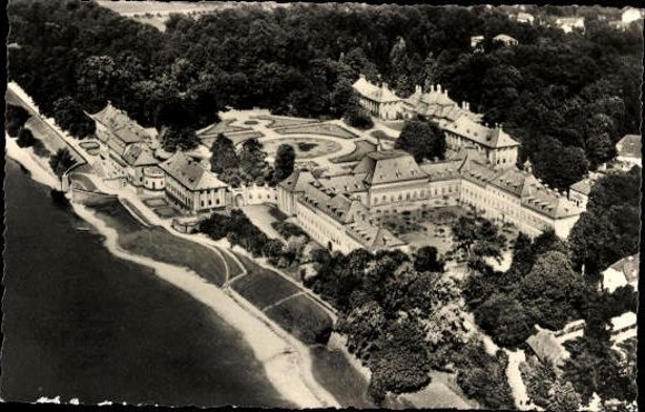 10 oude ansichtkaarten Schloss Pillnitz Dresden, diverse aanzichten
